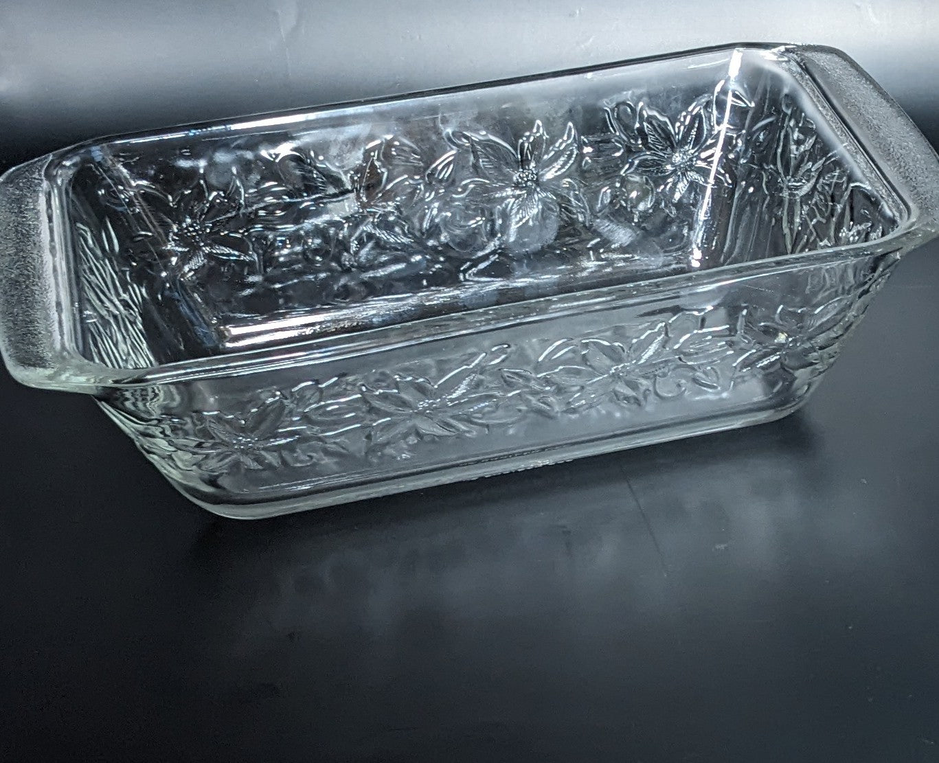 Fantasia Crystal Baking Loaf Pan by Princess House