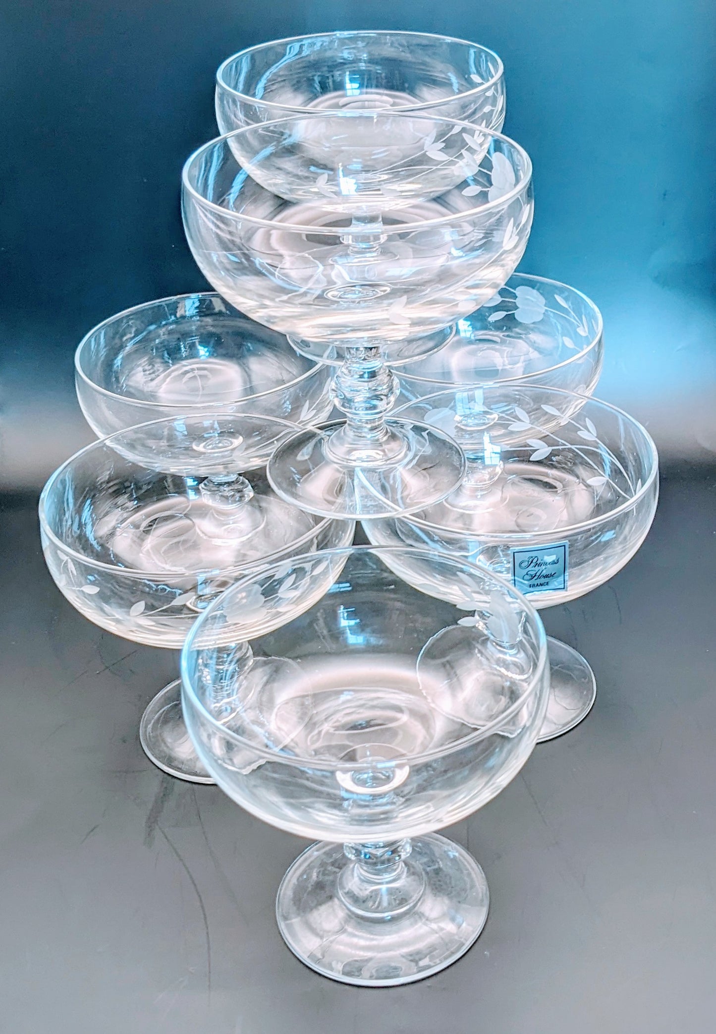 Princess House Heritage Crystal Serving Bowl