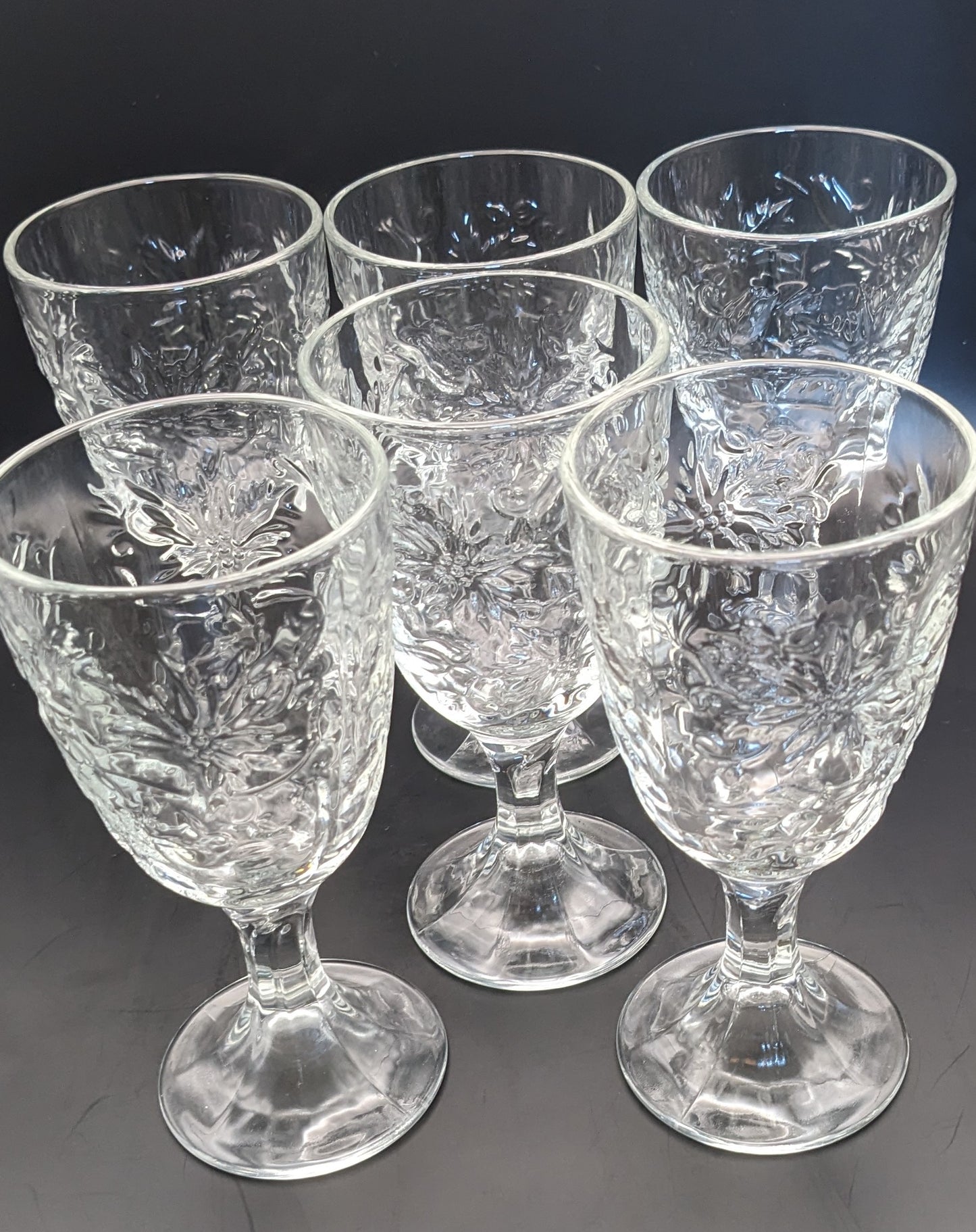 Vintage Princess House Fantasia Crystal Wine Glass/ 6 ounces