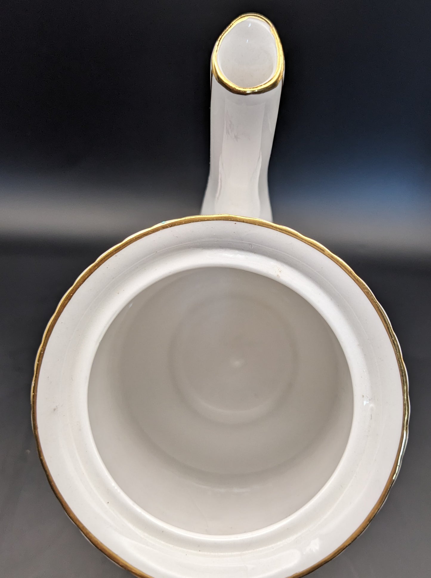 Princess House Crystal Windsor Rose Tea Pot with Lid/ Coffee Pot