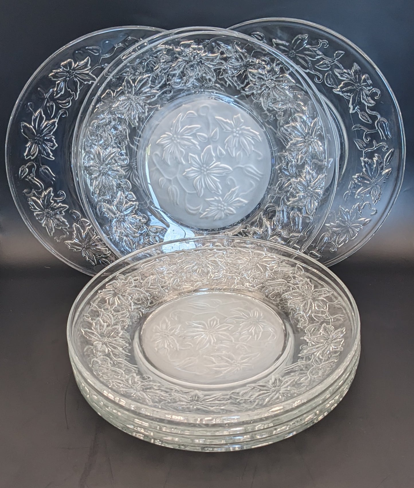 Vintage Princess House Fantasia Crystal Desert/ Bread Plate