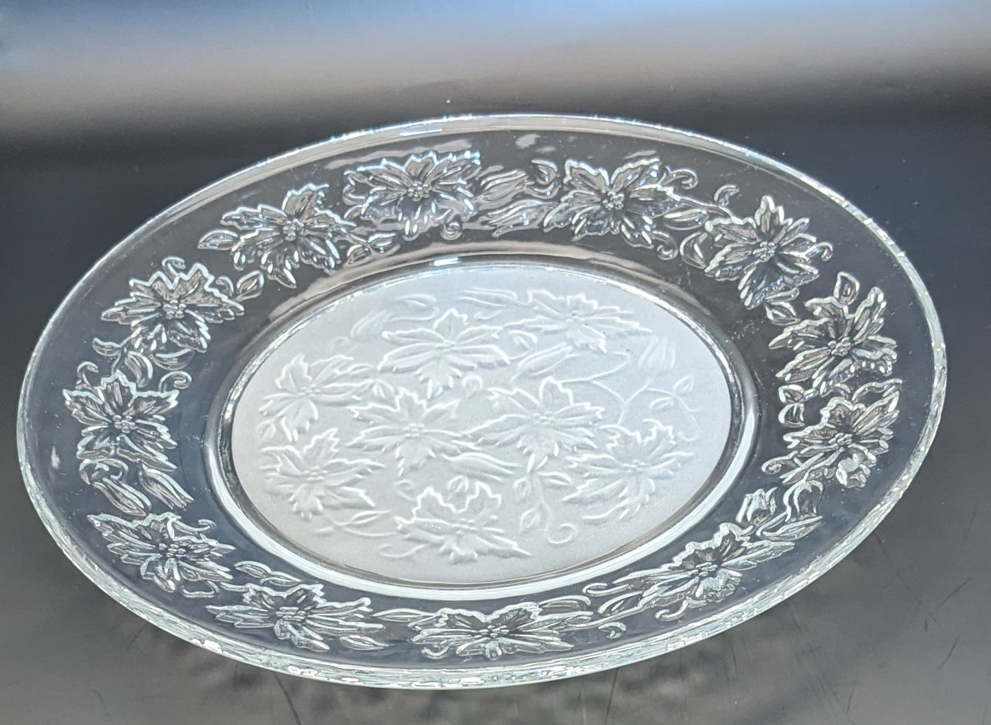 Princess House Crystal Fantasia Crystal 10" Dinner Plate