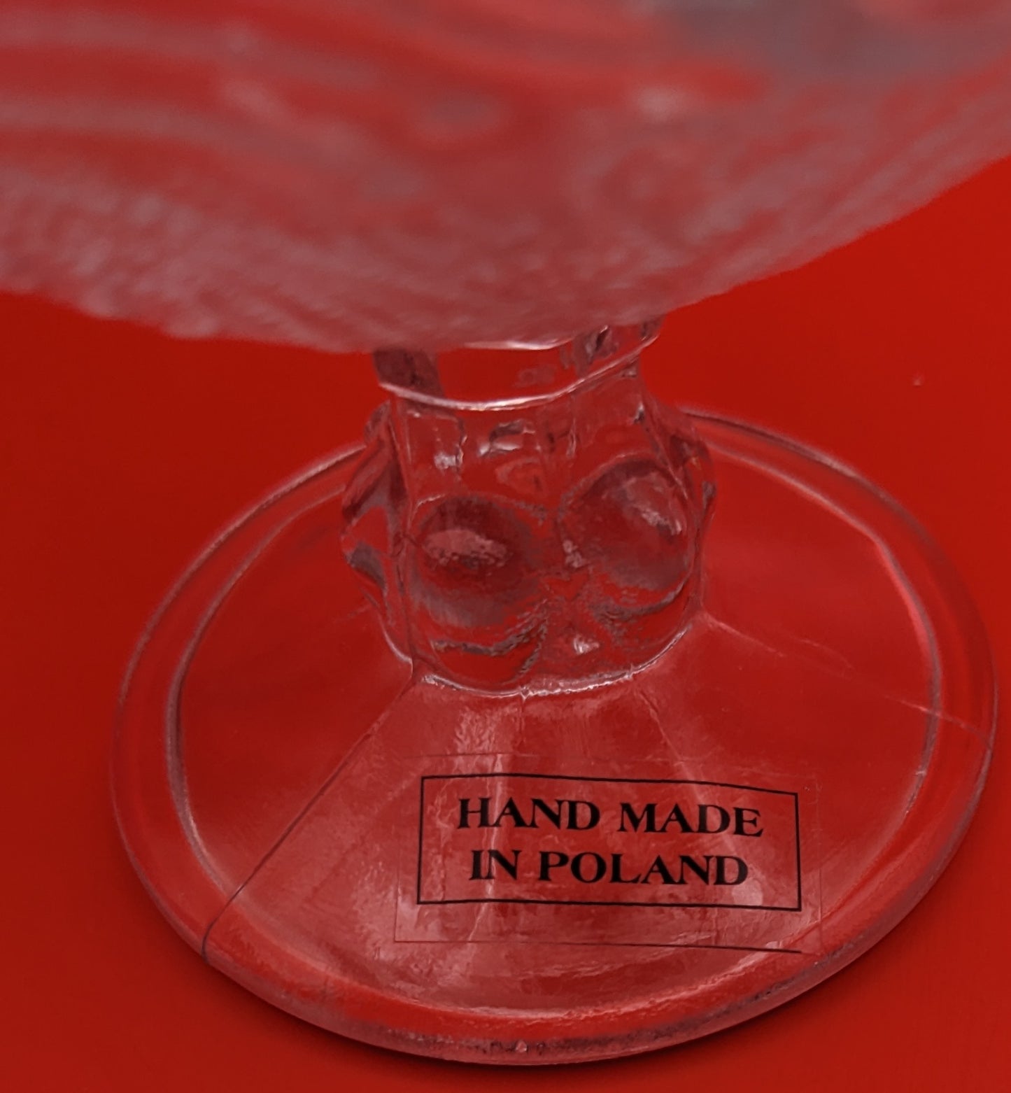 Set of 4 Vintage Crystal Ice Cream Sherbet Bowls