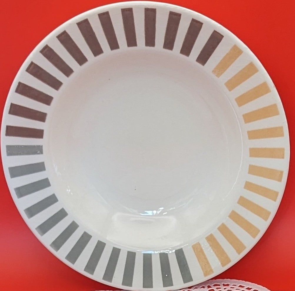 Pier 1 Asian Stripes Salad / Soup Bowl