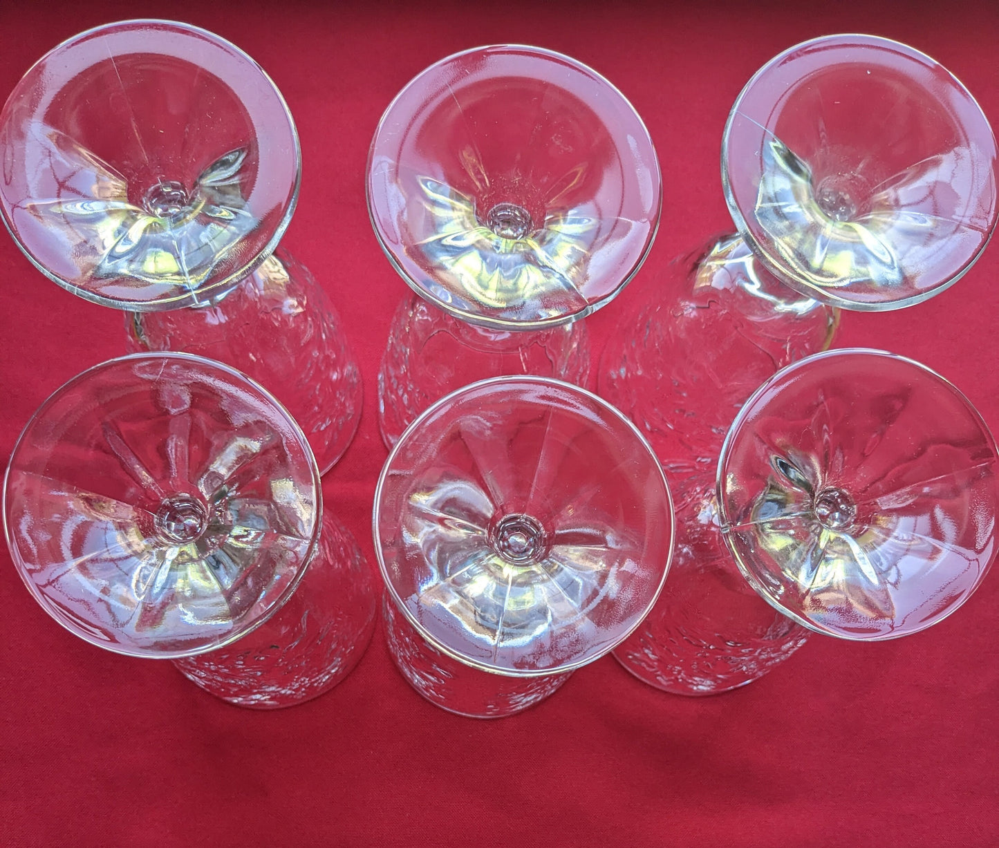 Vintage Princess House Fantasia Crystal Wine Glass/ 6 ounces