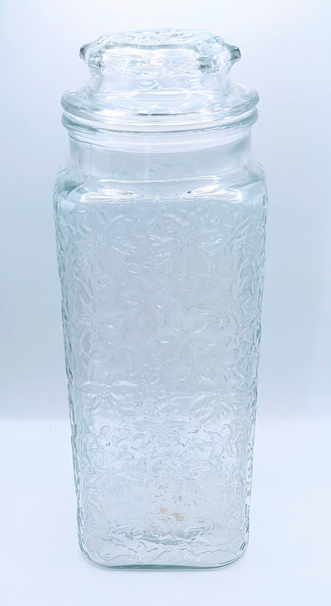 Princess House Crystal Fantasia Crystal Large Storage Jar/ Canister