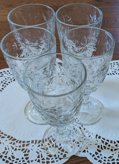 Princess House Fantasia Crystal Drinks 8 Oz Goblet /Tumbler