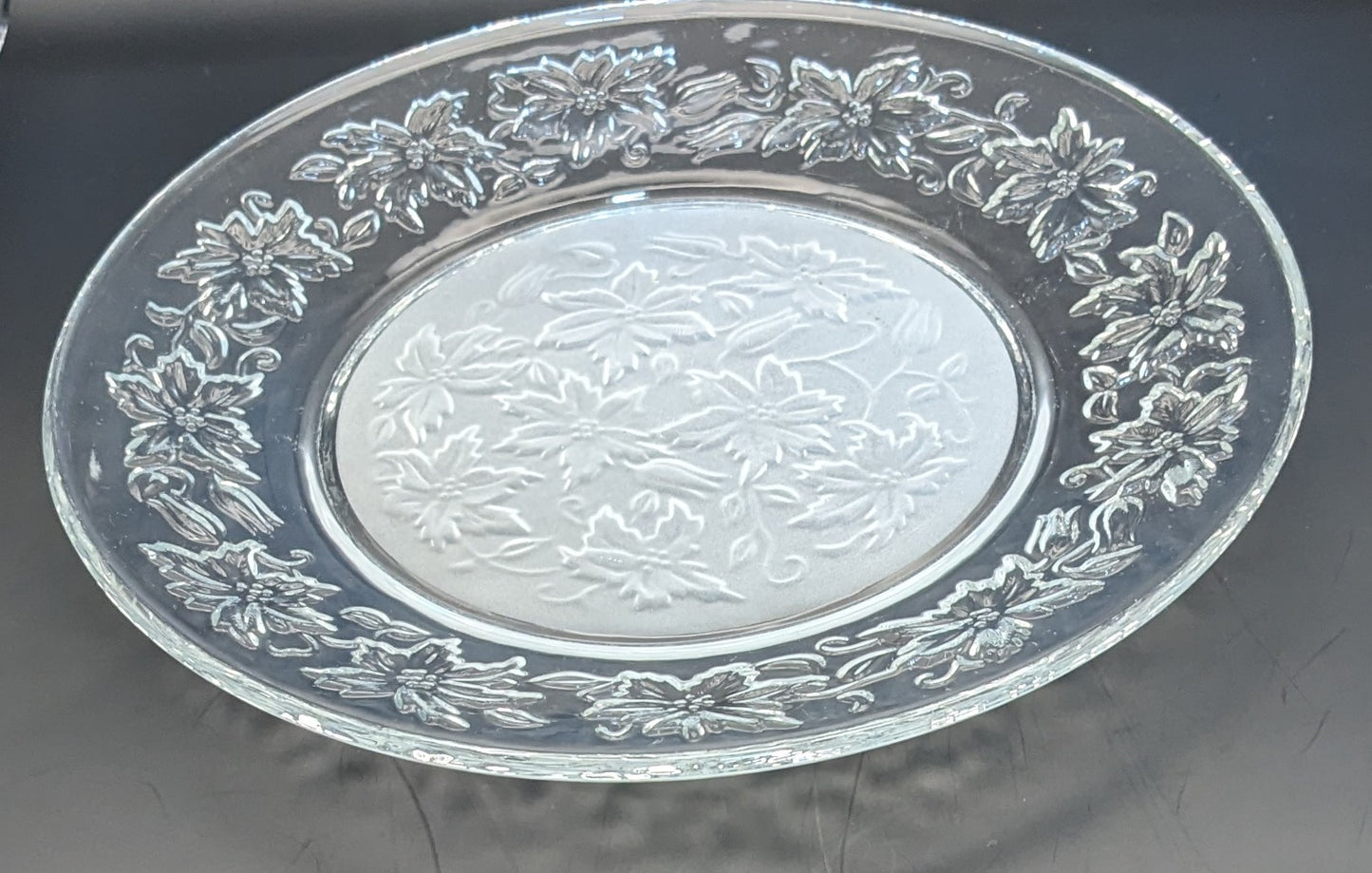 Princess House Crystal Fantasia Crystal 10" Dinner Plate