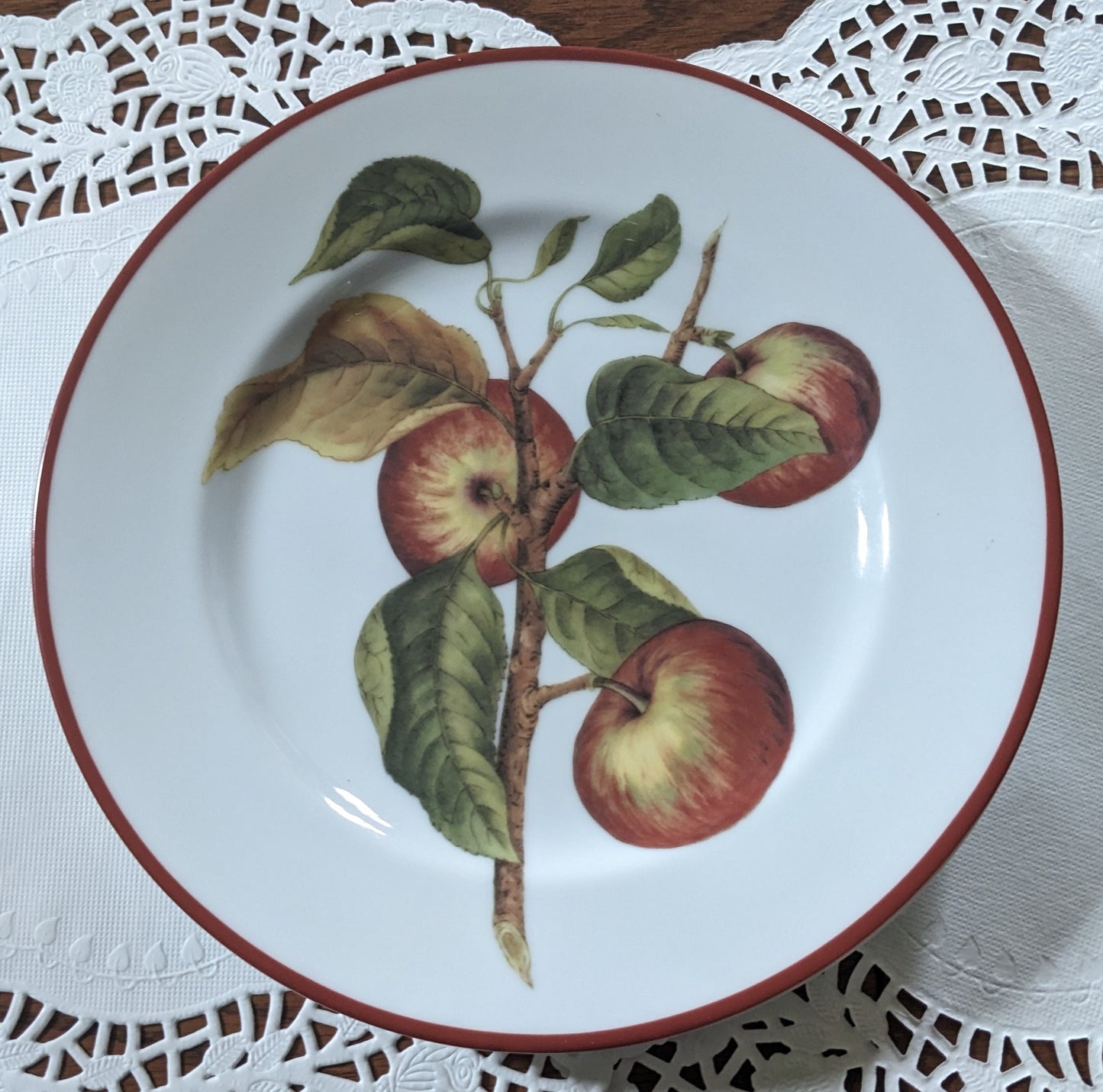 Williams Sonoma Apple Orchard Dessert/Salad Plate