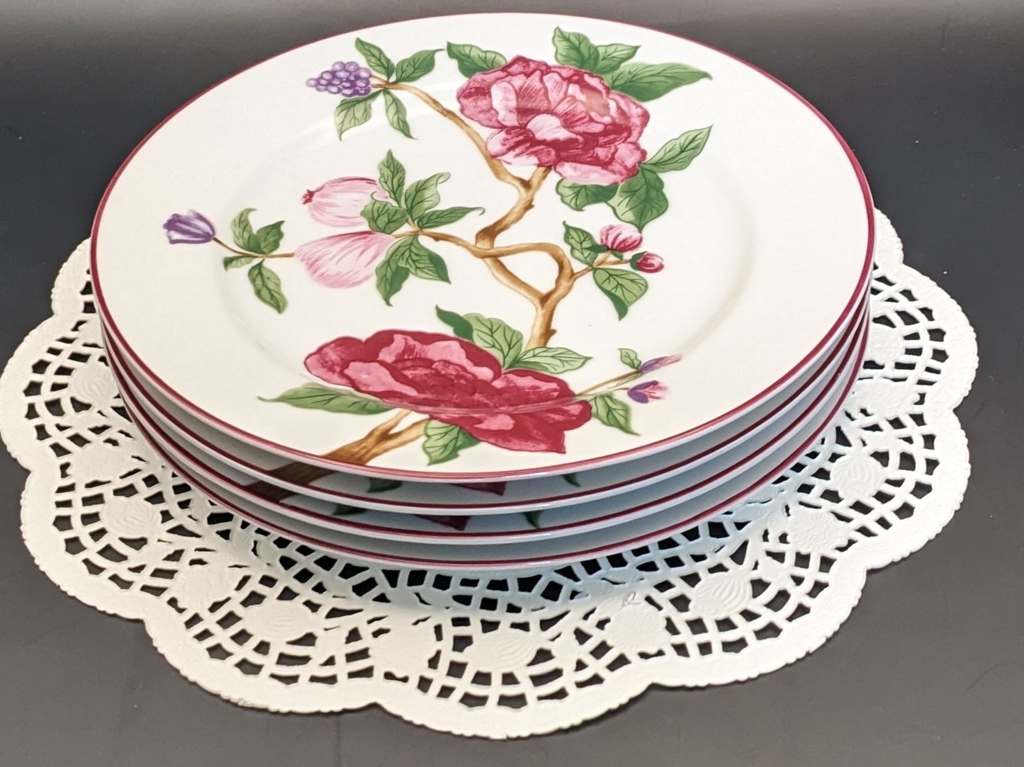 Vintage Plumrose Sigma Taste Setter Bread and butter Plates/Set of 4