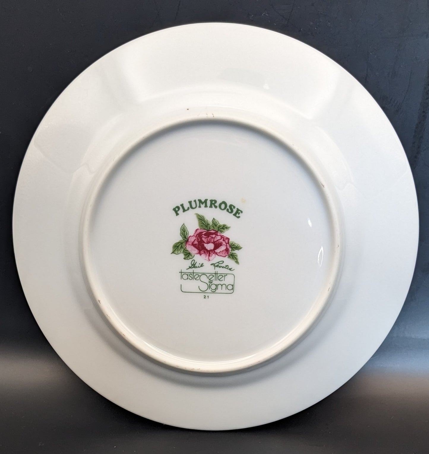 Vintage Plumrose Sigma Taste Setter Bread and butter Plates/Set of 4