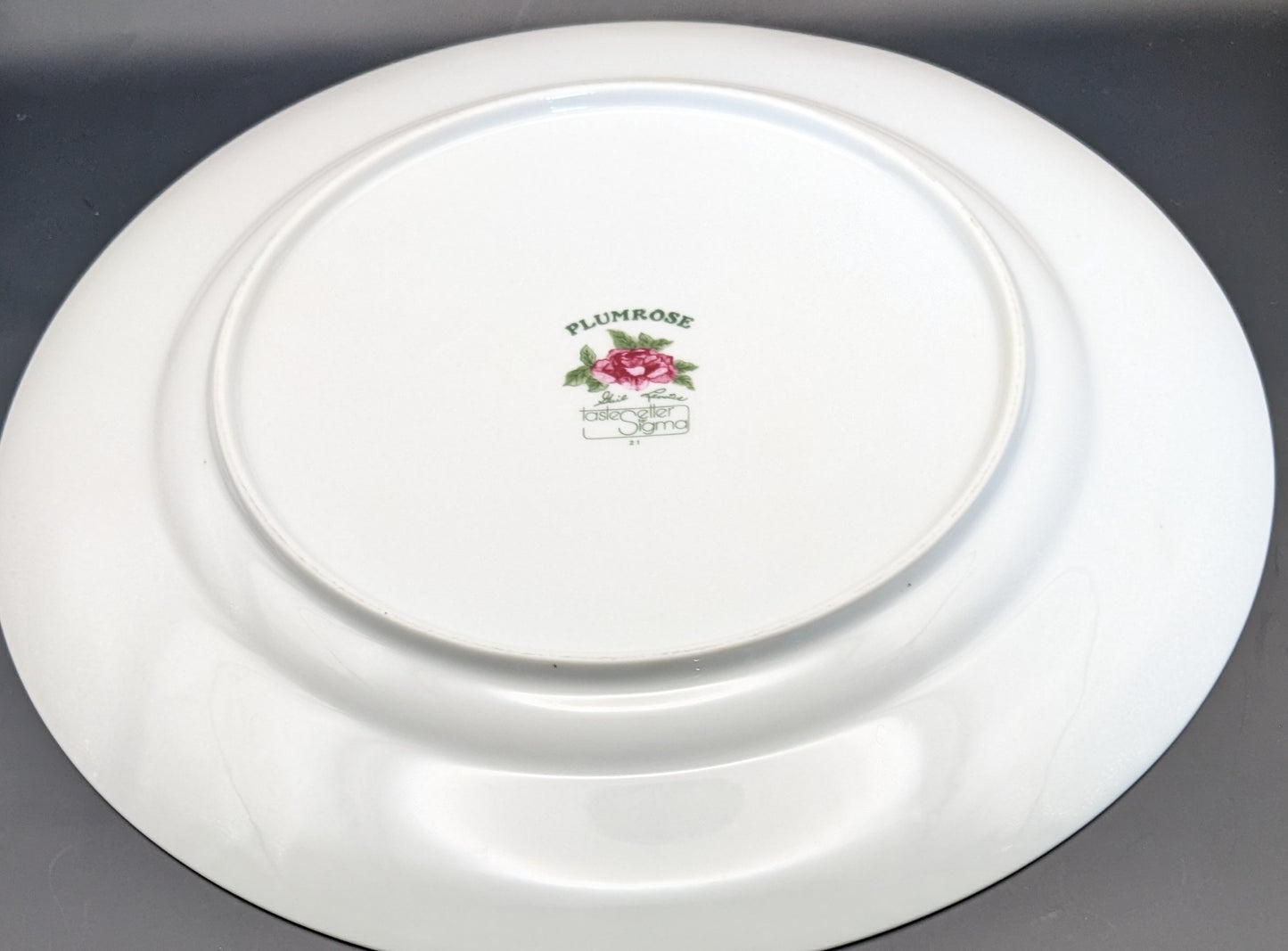 Plumrose Sigma Taste Setter Platter/ Plate