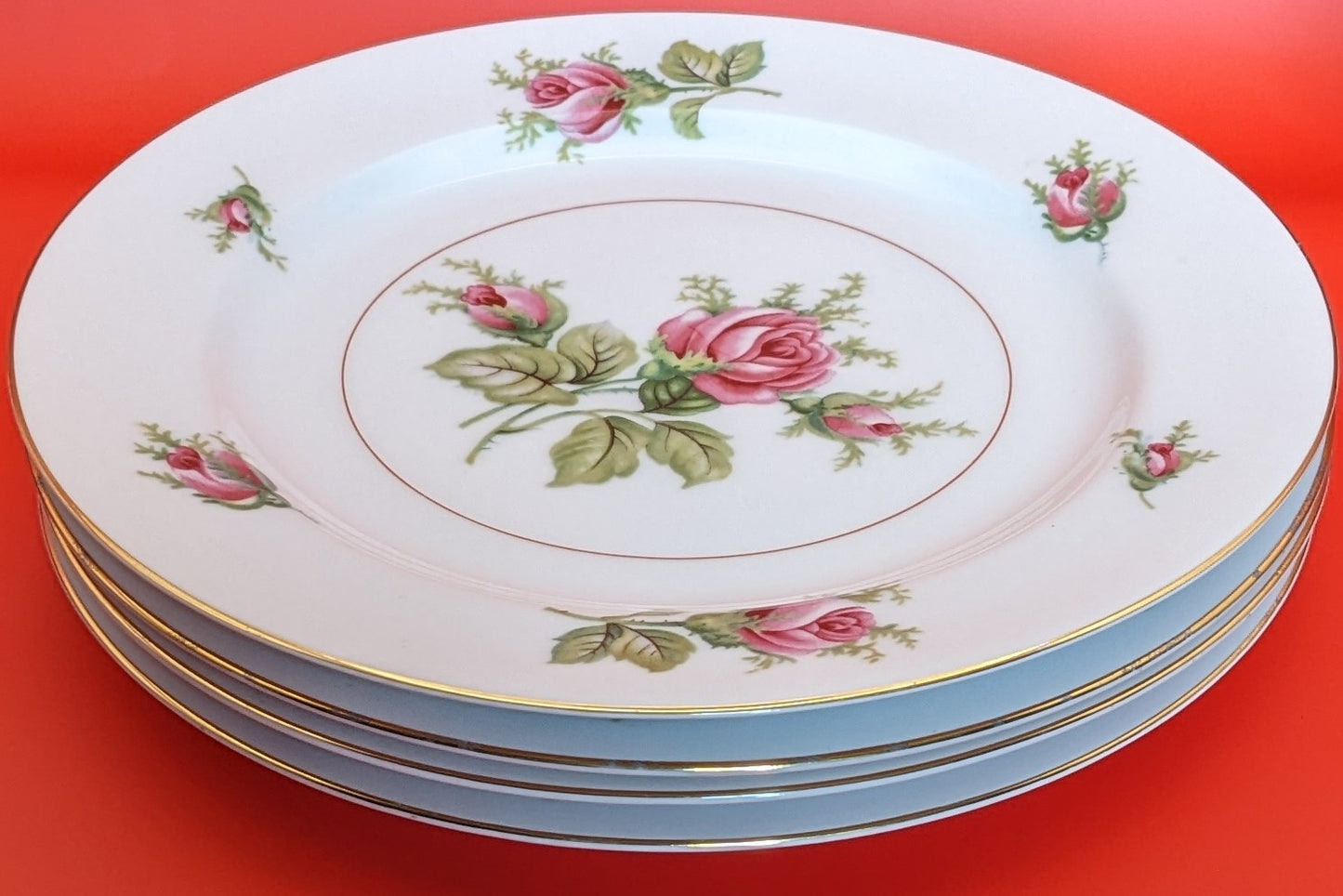 Noritake Roseverte Lindrose China 10" Dinner Plate/ China Dinner Plate