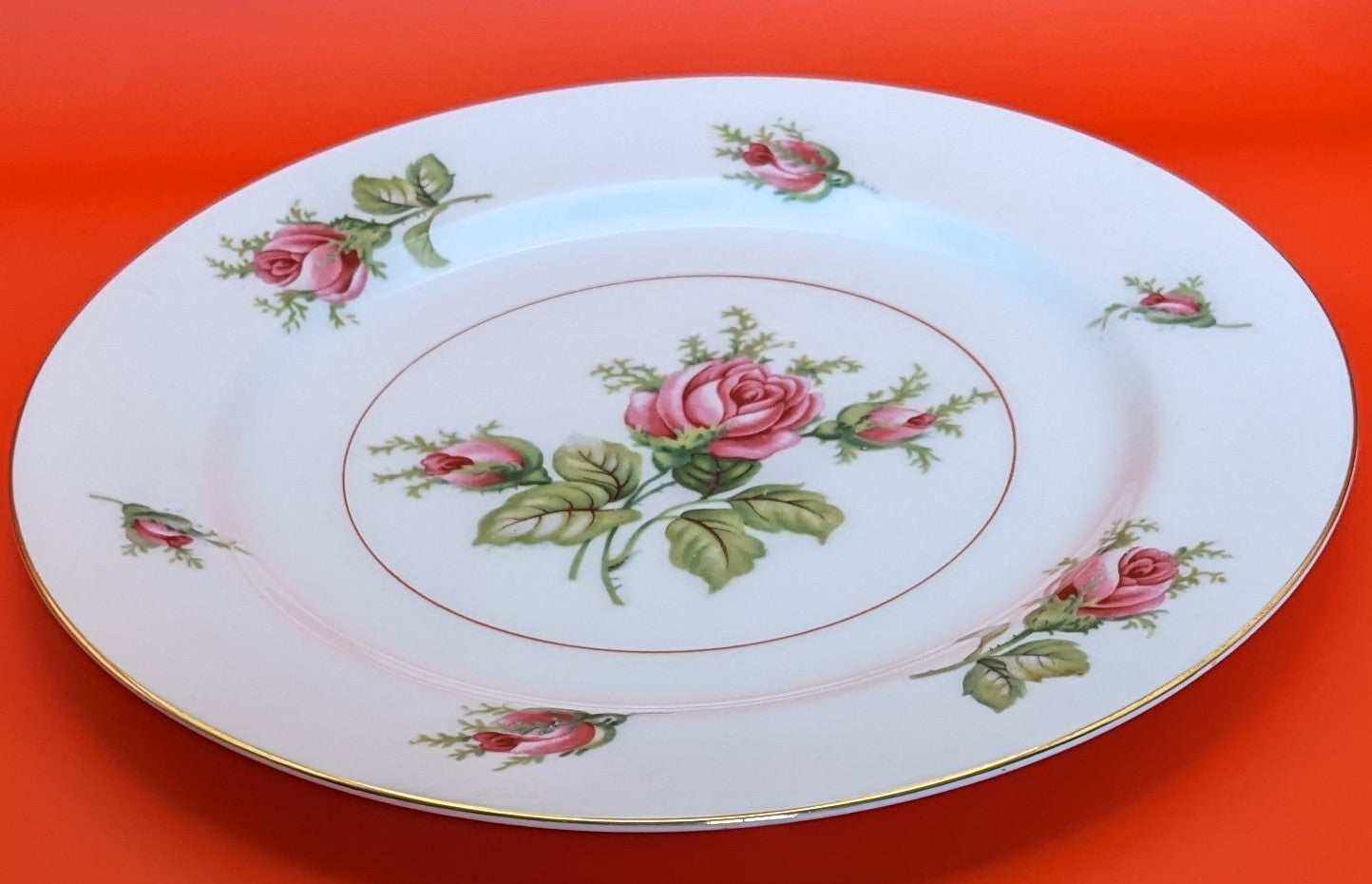 Noritake Roseverte Lindrose China 10" Dinner Plate/ China Dinner Plate