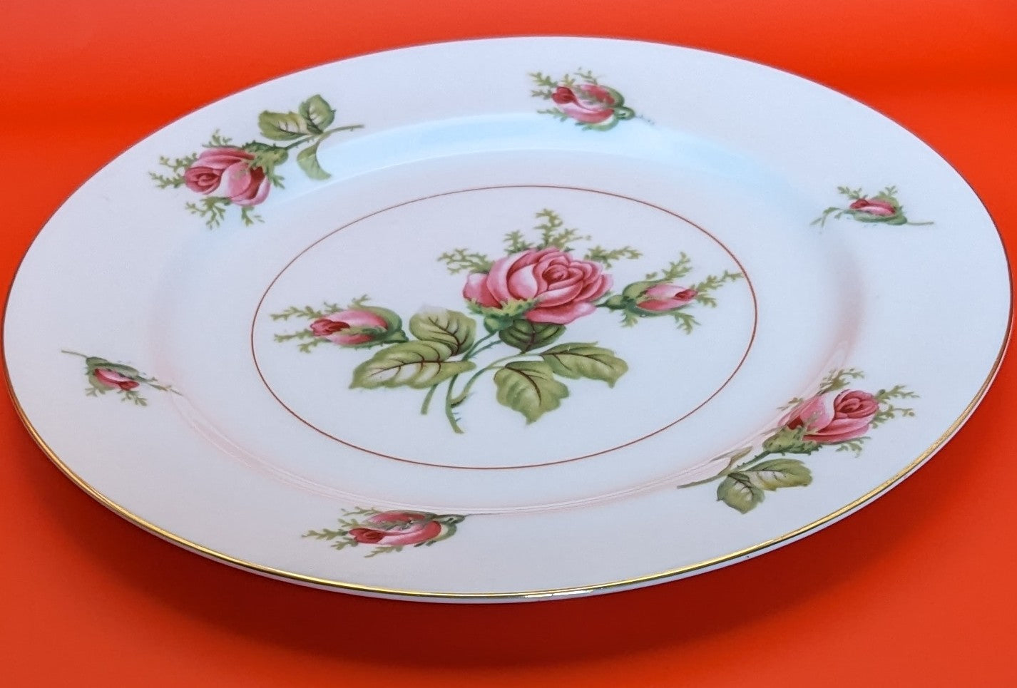 Noritake Roseverte Lindrose China 10" Dinner Plate/ China Dinner Plate