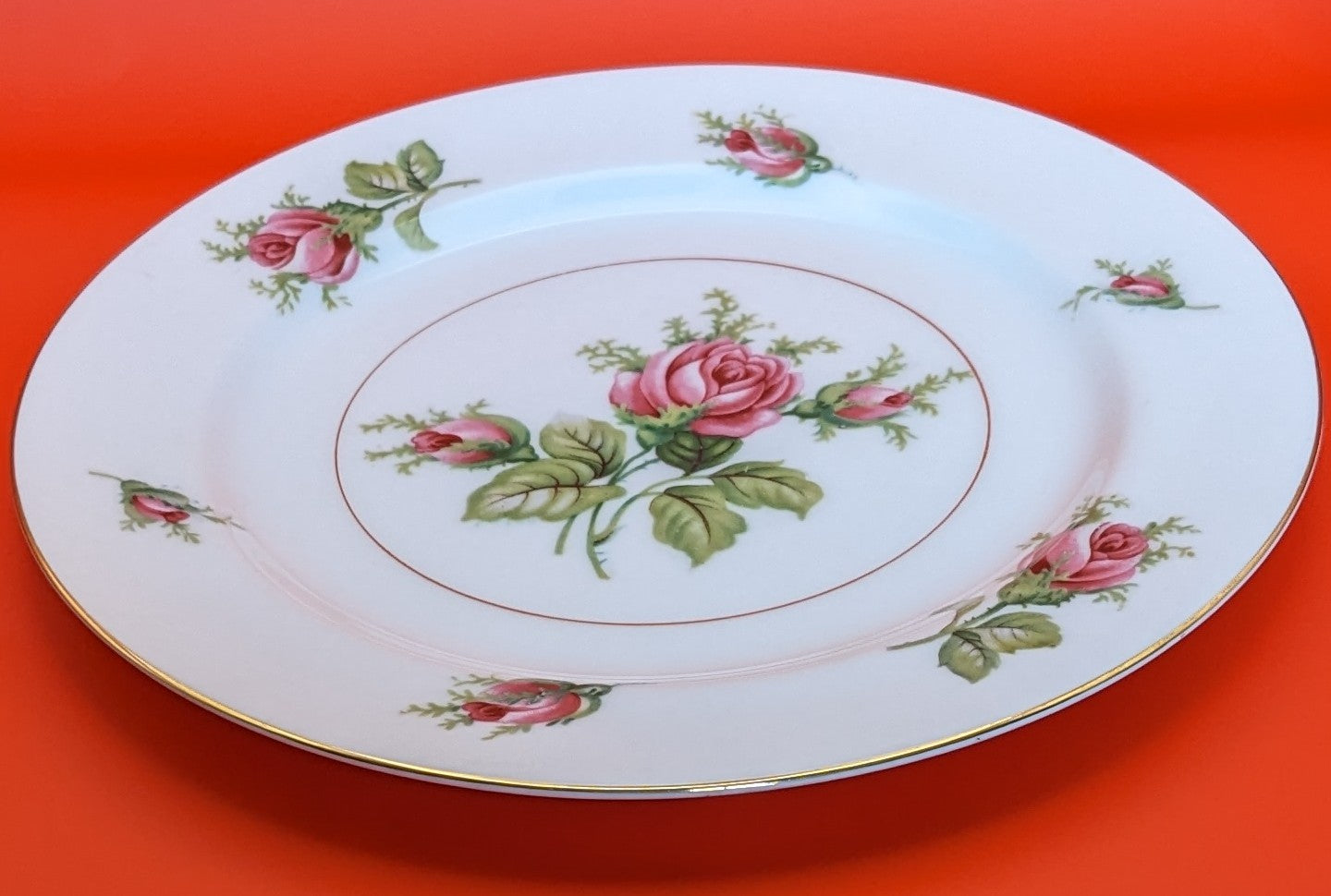 Noritake Roseverte Lindrose China 10" Dinner Plate/ China Dinner Plate