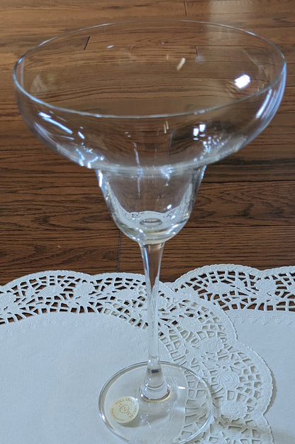 Lenox Lead Crystal Champagne Margarita Glass