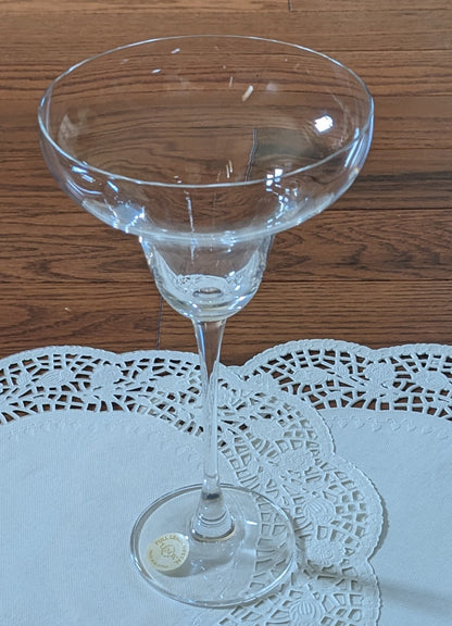 Lenox Lead Crystal Champagne Margarita Glass