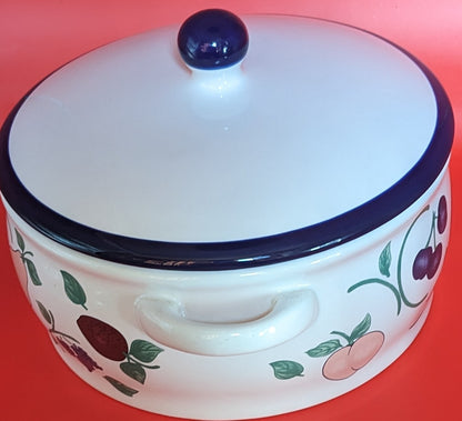 Princess House Orchard Medley 2 QT Covered Casserole