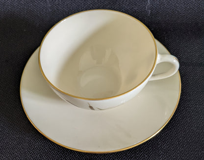 Lennox China Cattail Coupe Tea Cups Set/ Set of 4