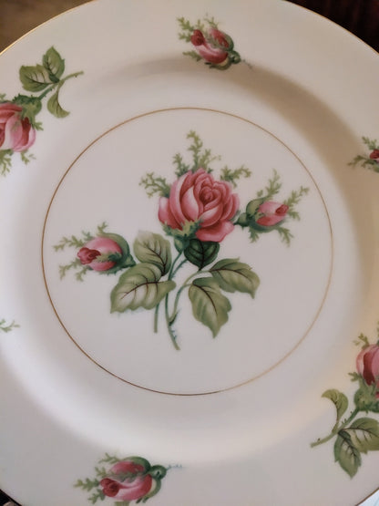 Noritake Roseverte Lindrose China 10" Dinner Plate/ China Dinner Plate