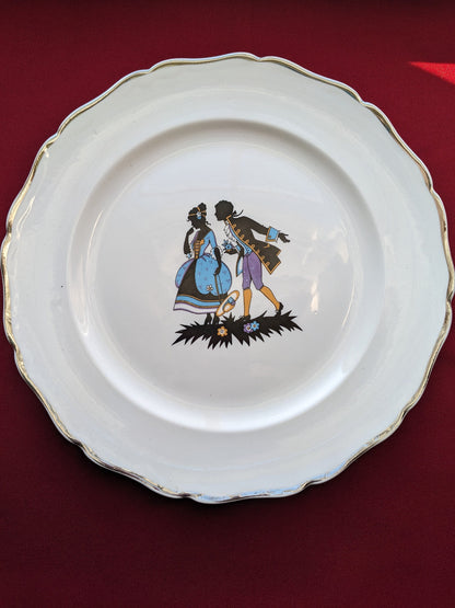 Keystone Canonsburg Pottery China Dinner Plate