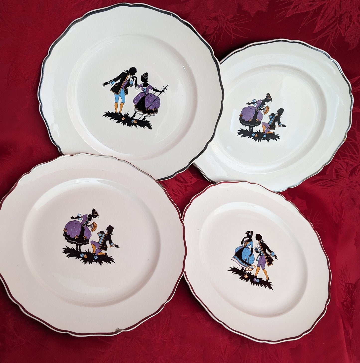 Keystone Canonsburg Pottery China Dinner Plate