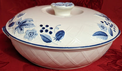 Berry Fling By Mikasa 907DP Serving Bowl/ Casserole Dish