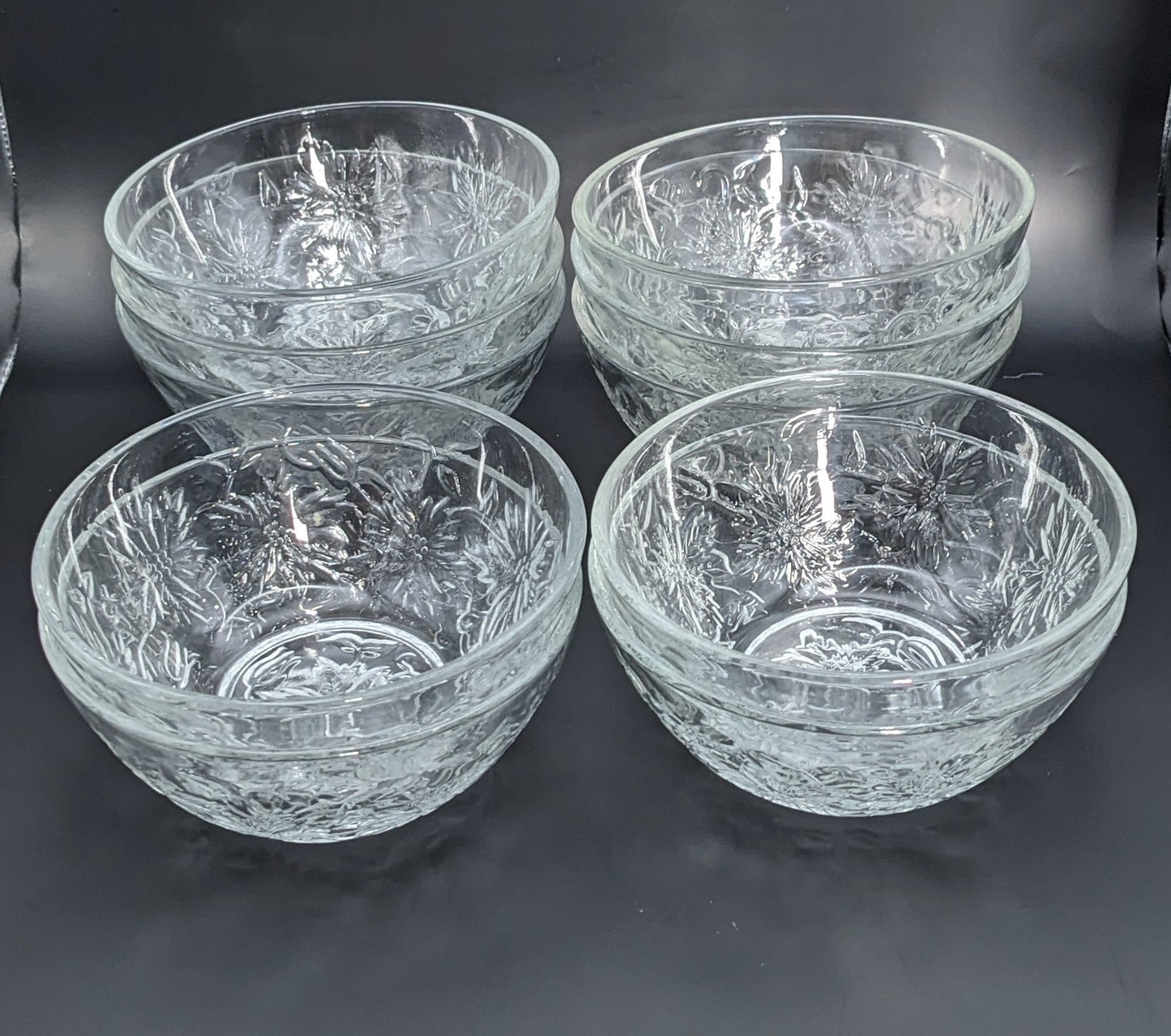 Princess House Fantasia Crystal Serving Bowl/Salad Bowl